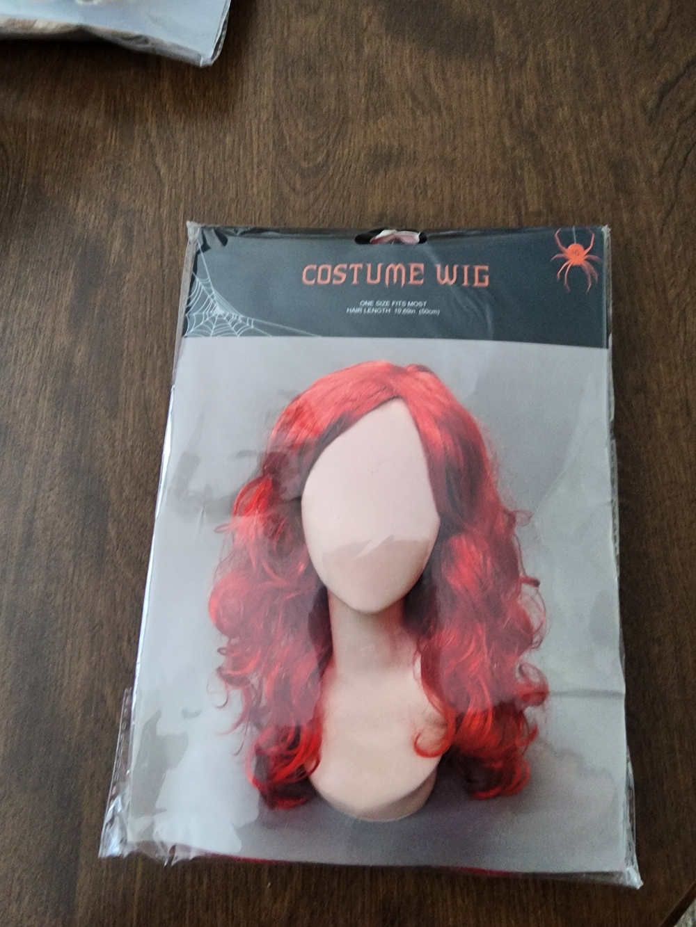 Costume Wig - Vivid Red Wavy Women's Wig